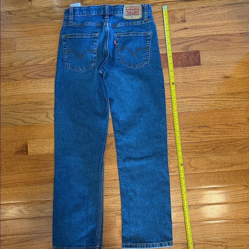 Levi's 514 Youth Dark Blue Straight Jeans